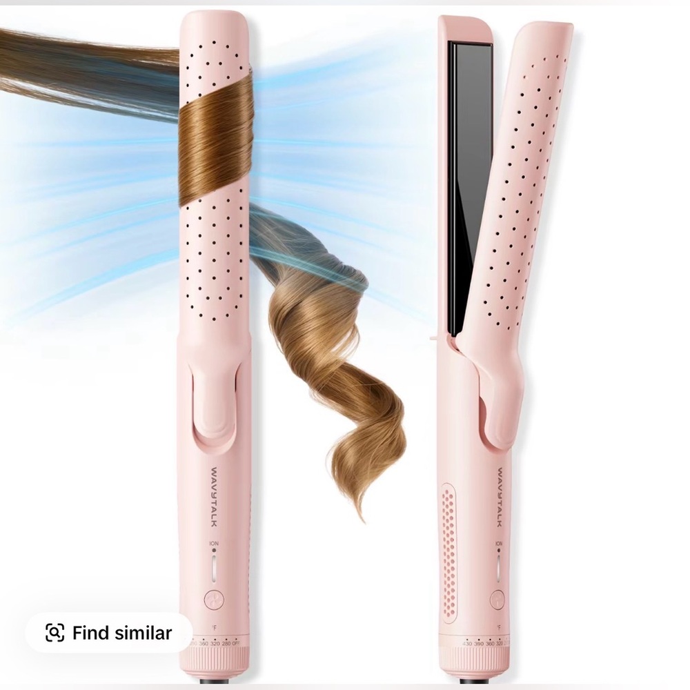 Wavytalk airflow hair styler (straightener+curler)